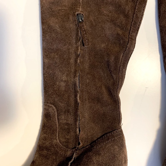 Sam Edelman Brown Suede Over-the-Knee "Sutton" Boots - Picture 8 of 11